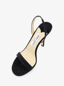 Jimmy Choo Women's Jenn Suede Sandals Black