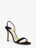 Jimmy Choo Women's Jenn Suede Sandals Black, view 2