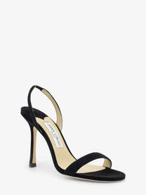 Jimmy Choo Women's Jenn Suede Sandals Black