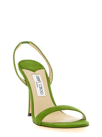 Jimmy Choo Jenn Sandals Green