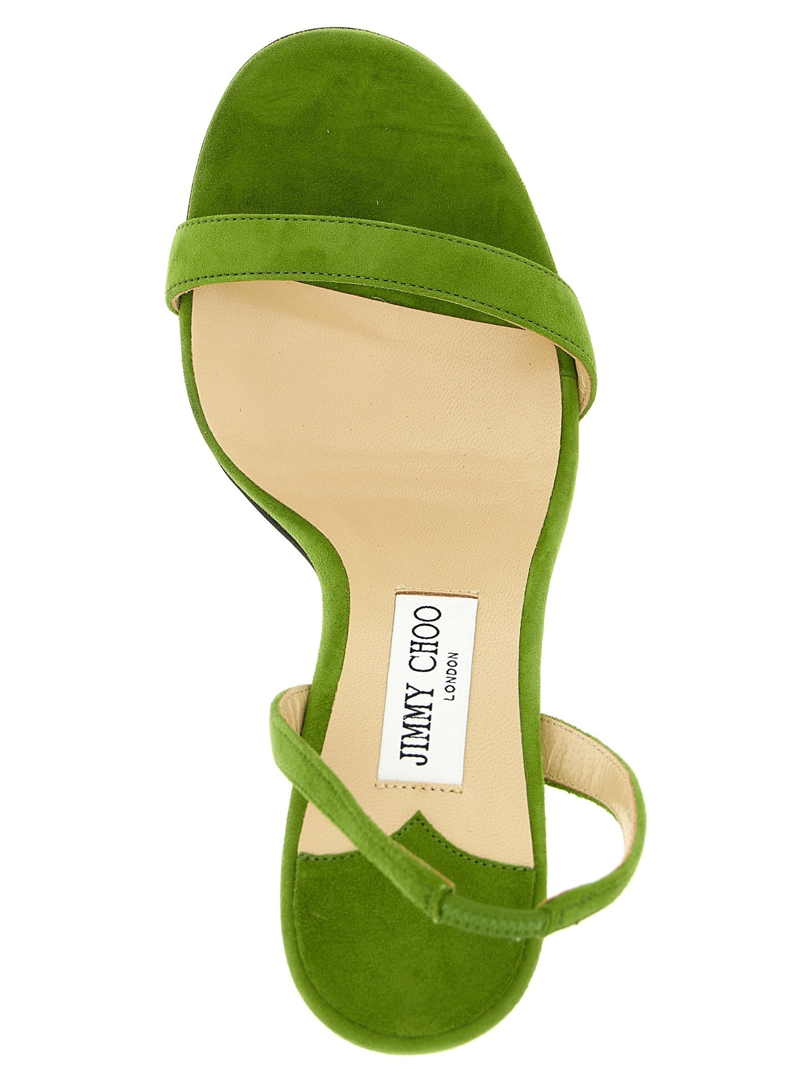 Jimmy Choo Jenn Sandals Green