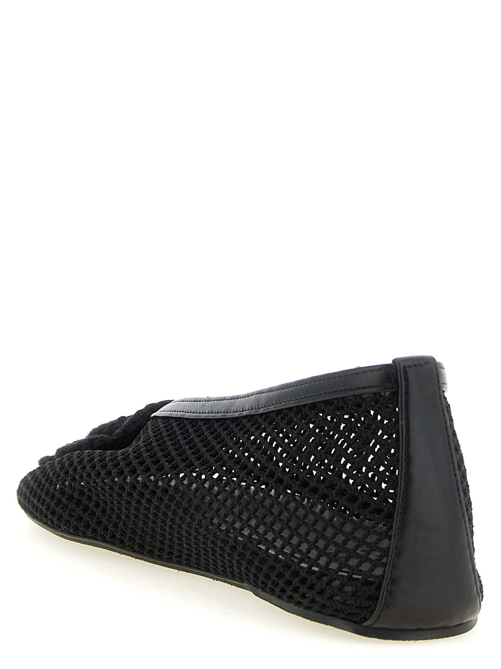 Ganni Jenny Ballet Flats Black