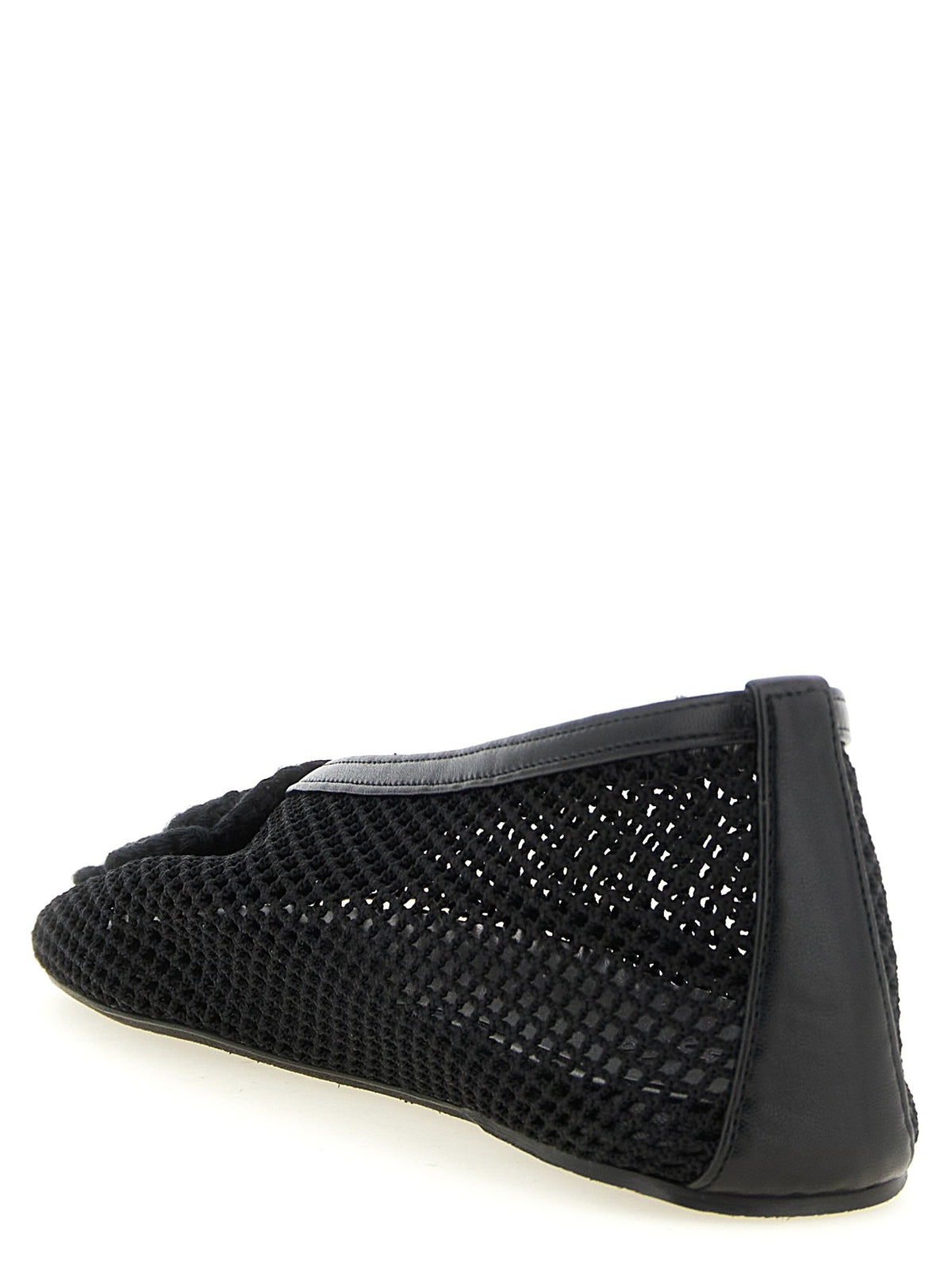 Ganni Jenny Ballet Flats Black, view 3