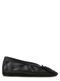 Ganni Jenny Ballet Flats Black