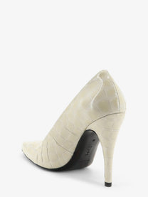JUDE Women's Jerry Leather Décolleté White