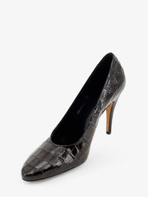 JUDE Women's Jerry Leather Décolleté Brown