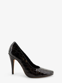 JUDE Women's Jerry Leather Décolleté Brown