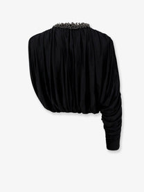 self-portrait Women's Jerset Top Black, view 2