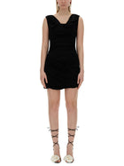 Magda Butrym Women's Jersey Dress Black, view 3