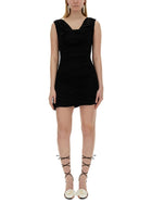 Magda Butrym Women's Jersey Dress Black, view 4