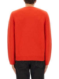 A.P.C Men's Jersey Edward Red, view 3