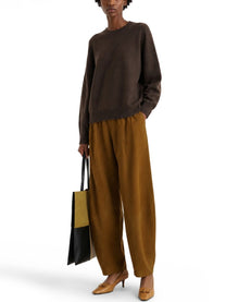 Khaite Women's Jersey Margaux Brown