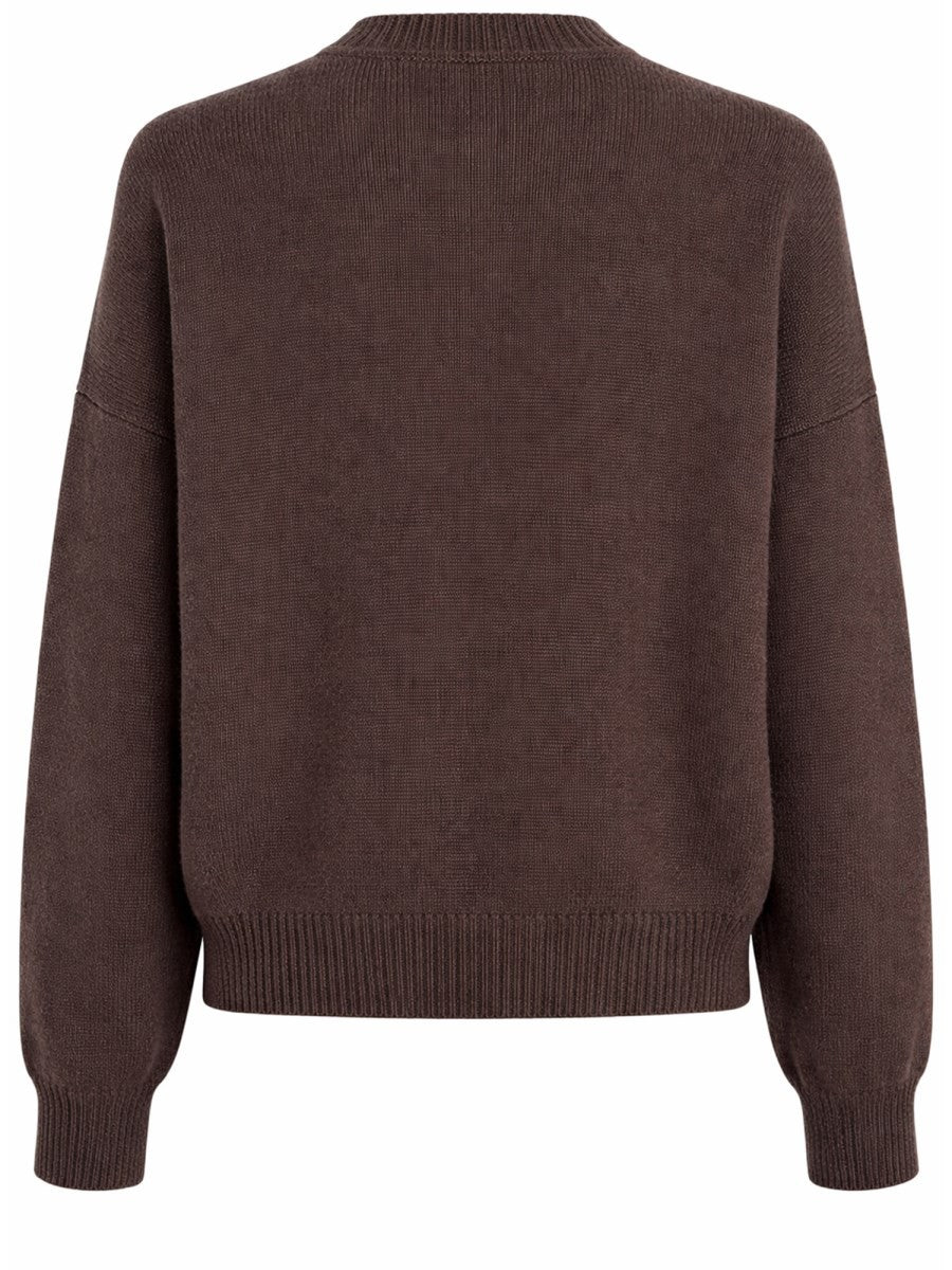 Khaite Women's Jersey Margaux Brown
