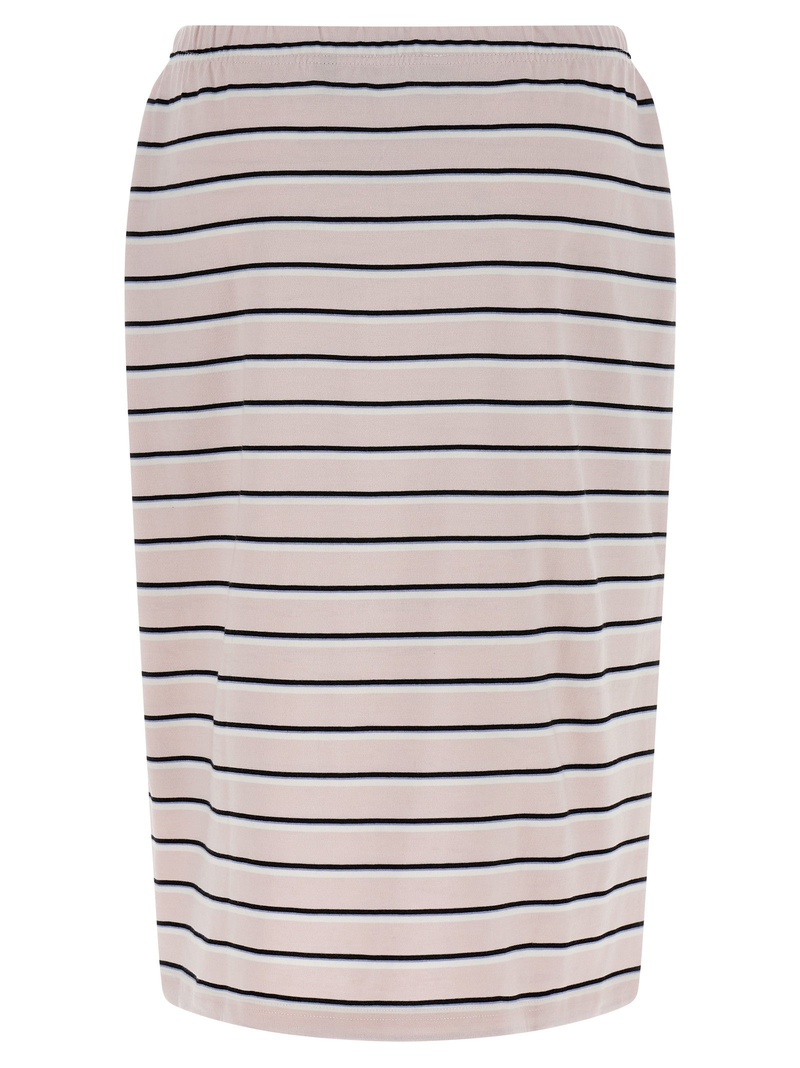 ROTATE Birger Christensen Jersey Midi Skirt Blue