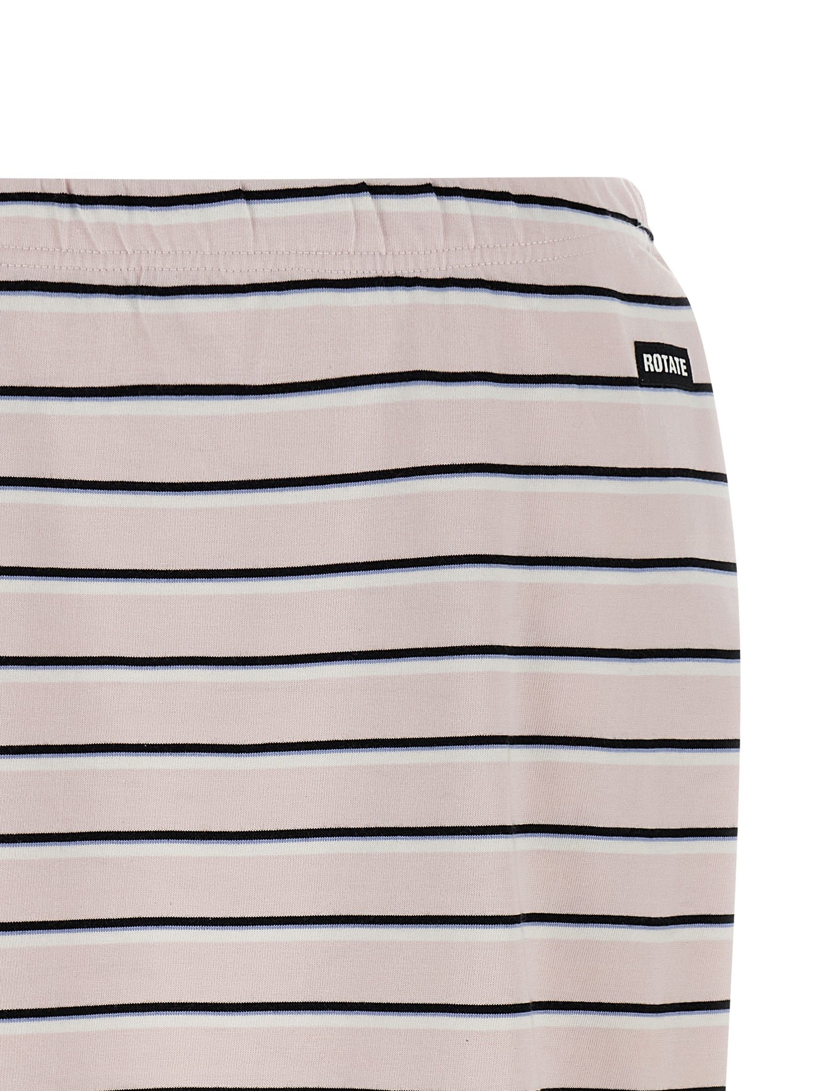 ROTATE Birger Christensen Jersey Midi Skirt Blue