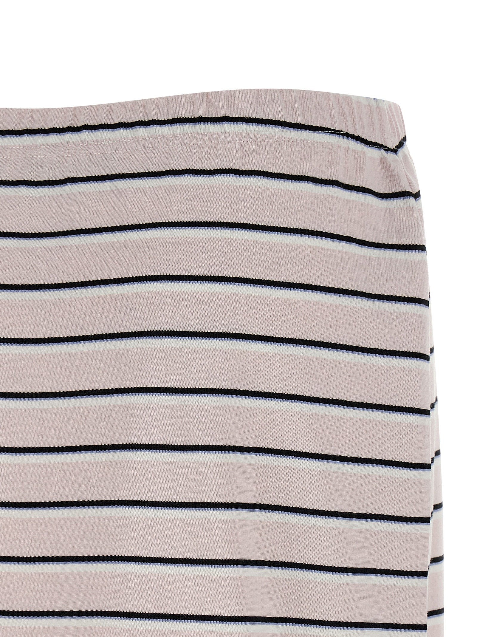ROTATE Birger Christensen Jersey Midi Skirt Blue