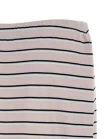 ROTATE Birger Christensen Jersey Midi Skirt Blue