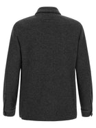 Zegna Jersey Overshirt Grey, view 2
