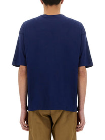 Aspesi Men's Jersey Shirt Blue Aspesi
