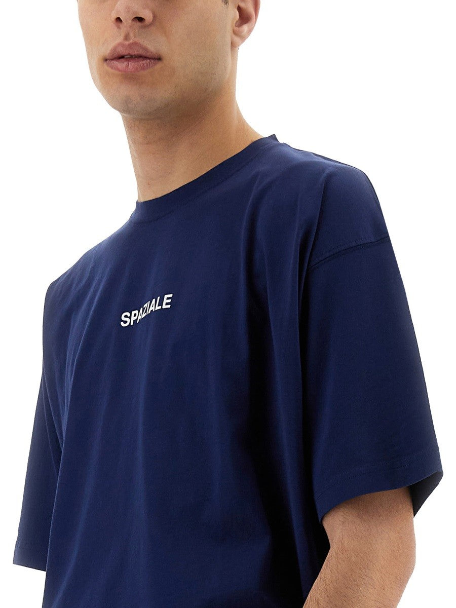 Aspesi Men's Jersey Shirt Blue Aspesi