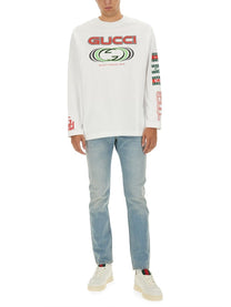 Gucci Men's Jersey Shirt White