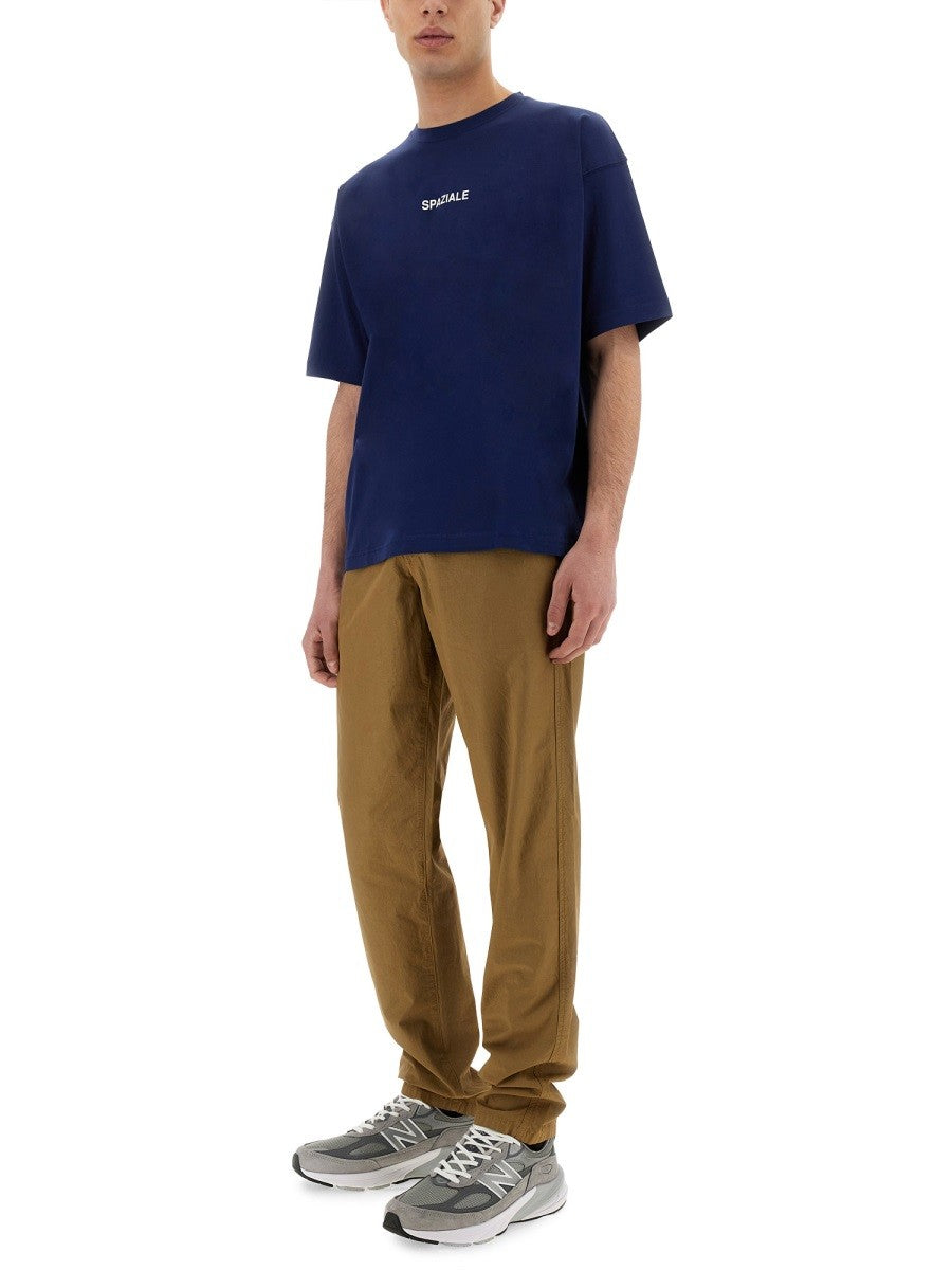 Aspesi Men's Jersey Shirt Blue Aspesi