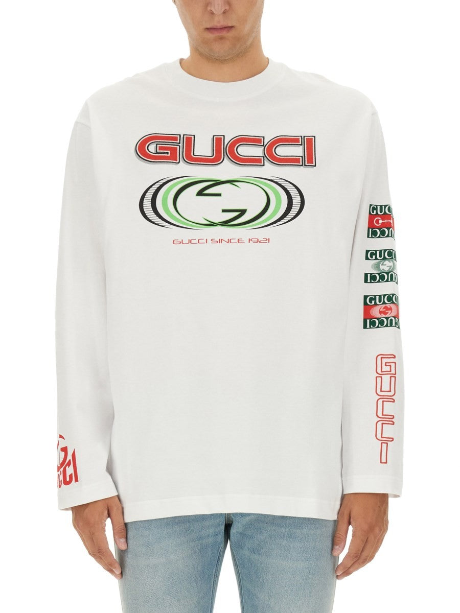 Gucci Men's Jersey Shirt White