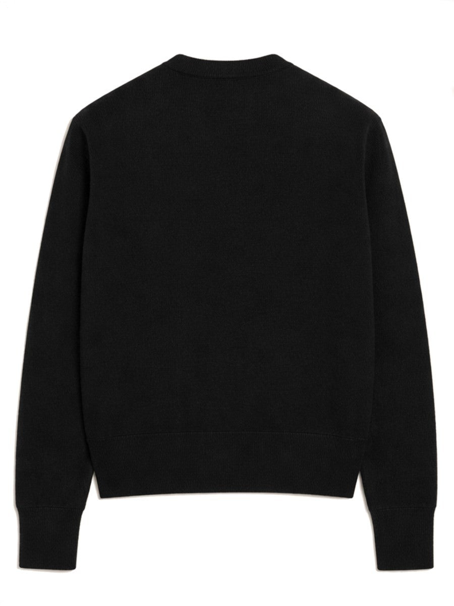 Ami Paris Women's Sweater Black, view 3