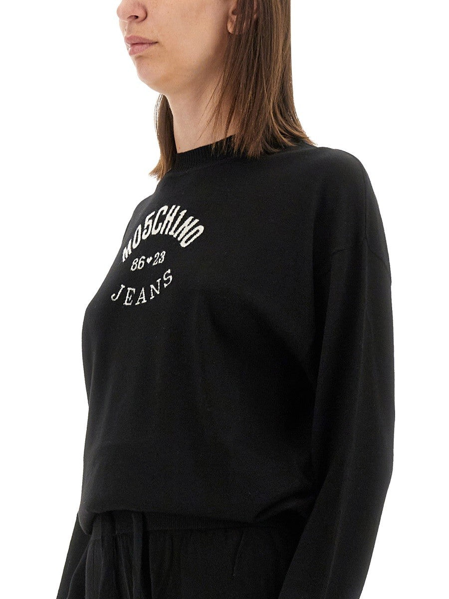 Moschino Jeans Women's Jersey Black, view 4