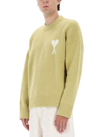 Ami Paris Unisex Jersey Green