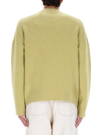 Ami Paris Unisex Jersey Green