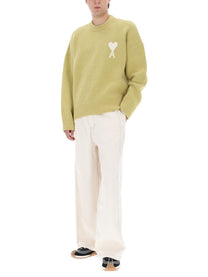 Ami Paris Unisex Jersey Green