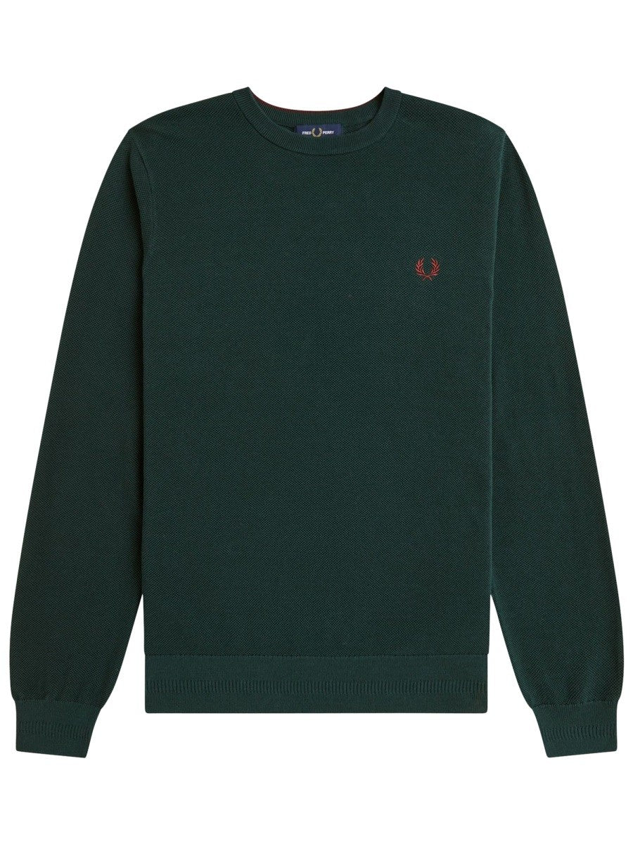 Fred Perry Men's Jersey Green