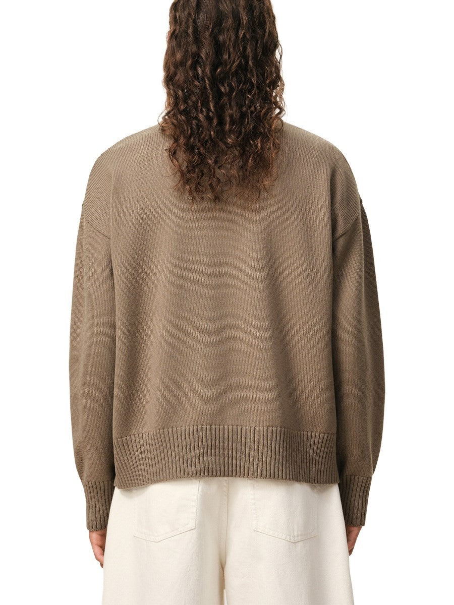 Ami Paris Men's Jersey Beige