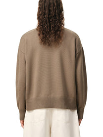 Ami Paris Men's Jersey Beige