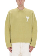 Ami Paris Unisex Jersey Green