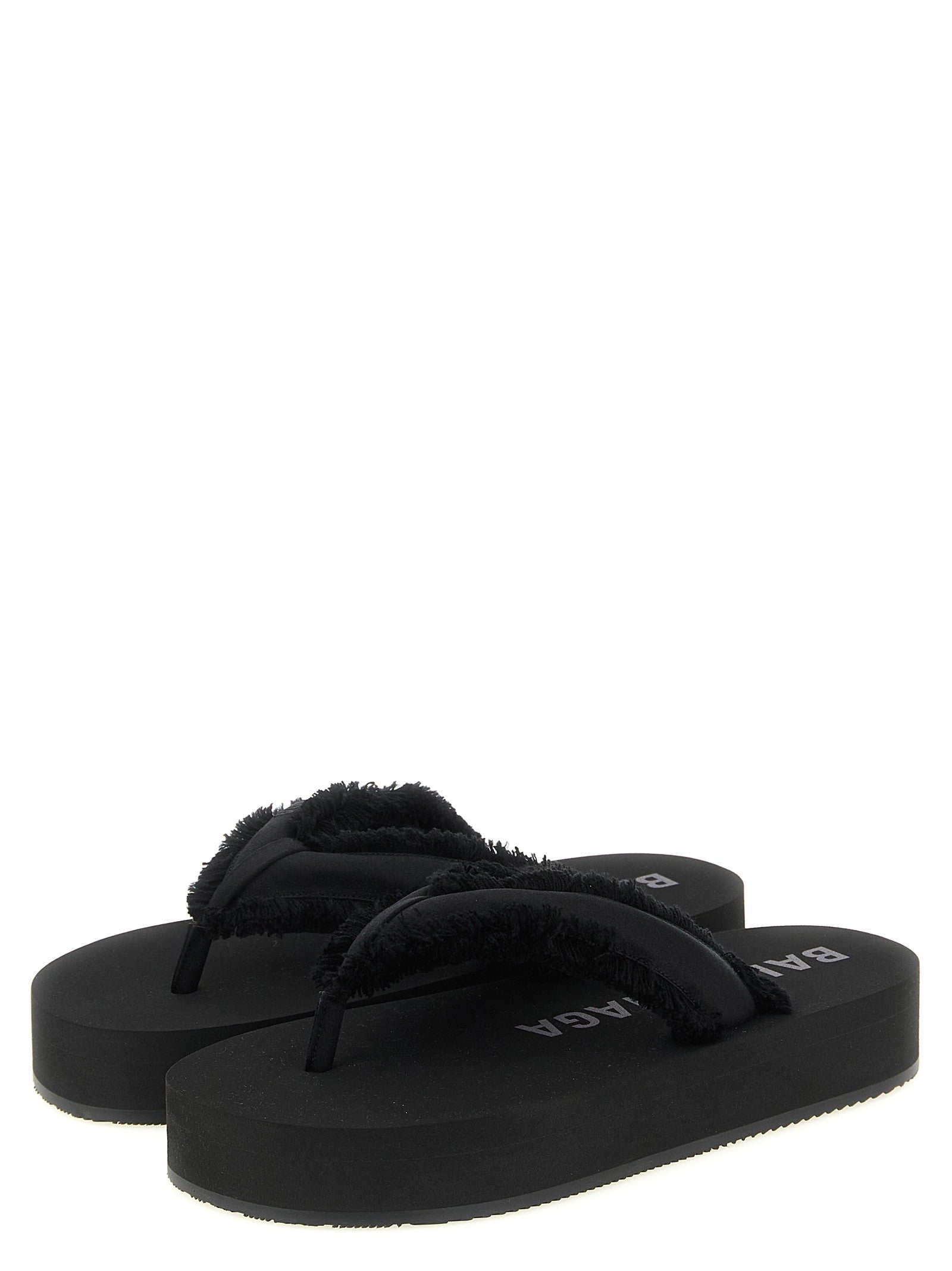 Balenciaga Jet Lag Sandals Black