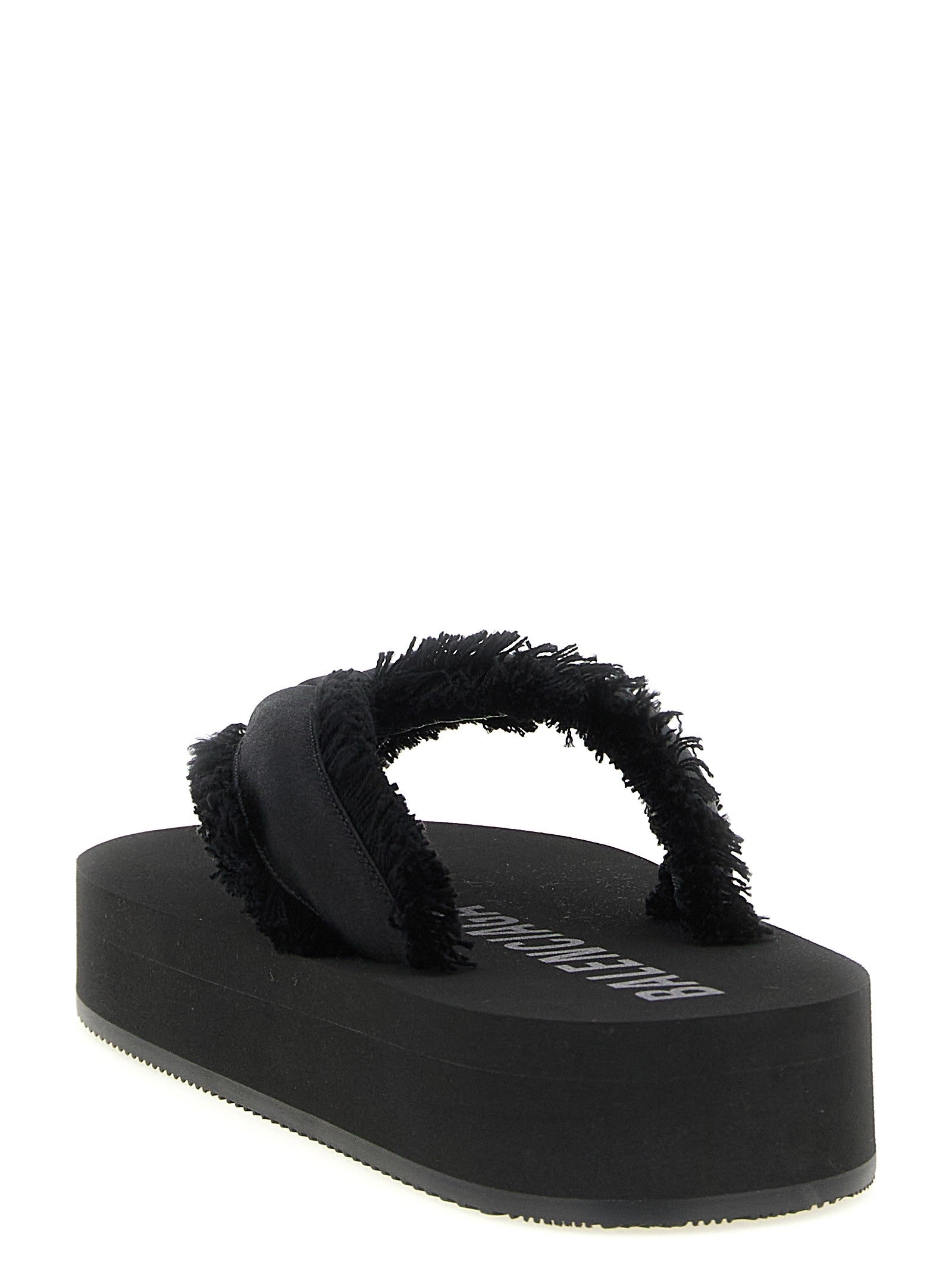 Balenciaga Jet Lag Sandals Black