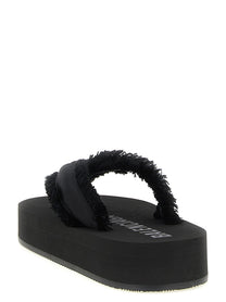 Balenciaga Jet Lag Sandals Black