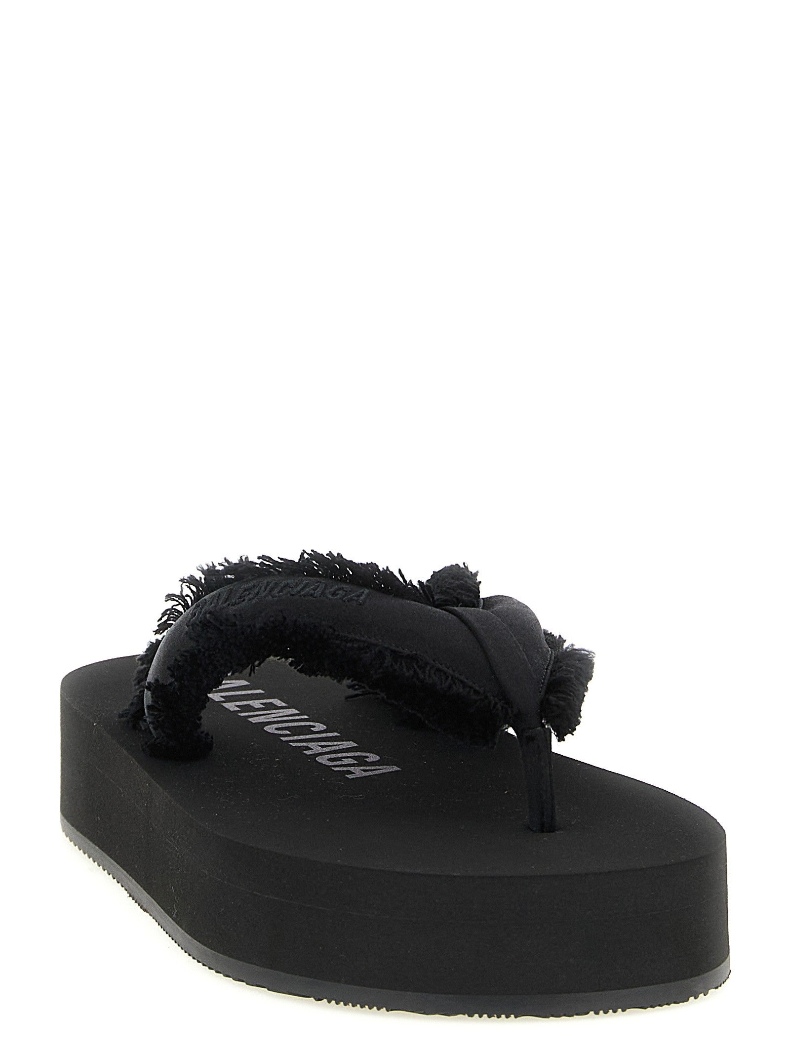Balenciaga Jet Lag Sandals Black