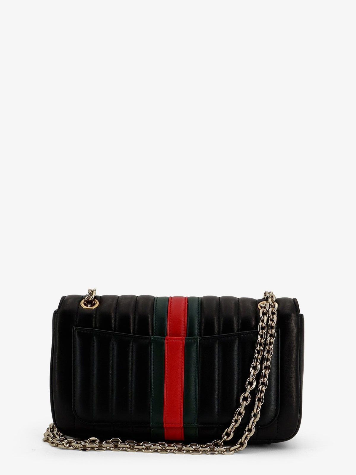 Gucci Women's Jetset GG Marmon Leather Shoulder Bag Black, view 2