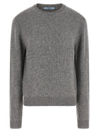 PRADA Jewel Bandana Sweater Grey, view 2