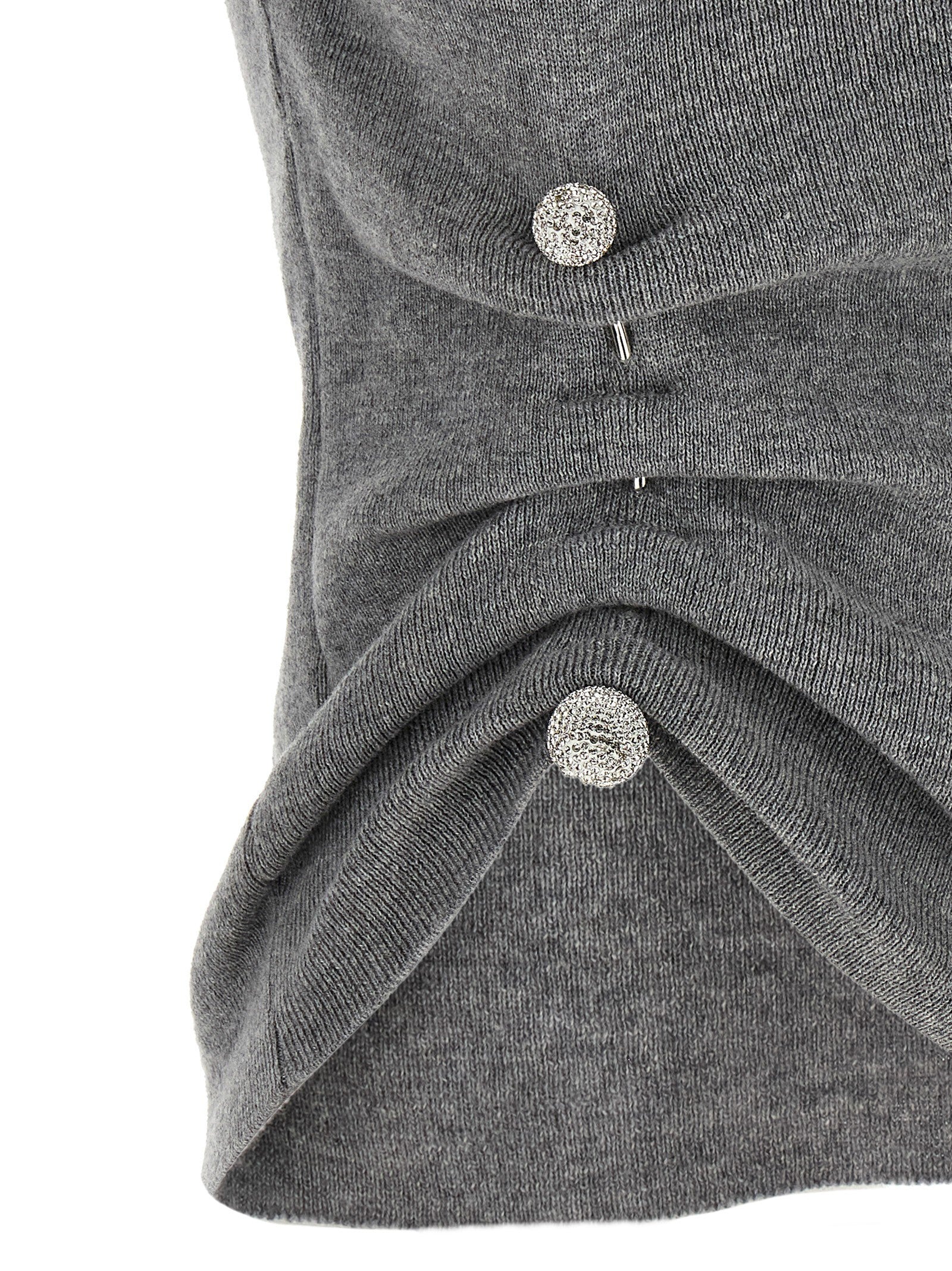 Giuseppe Di Morabito Jewel Brooch Top Grey