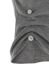 Giuseppe Di Morabito Jewel Brooch Top Grey