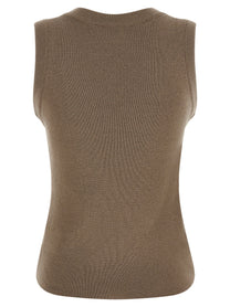 Giuseppe Di Morabito Jewel Brooch Top Beige, view 2