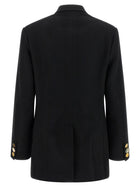Junya Watanabe Jewel Button Coat Black