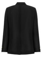 Comme Des Garçons Jewel Buttons Blazer Black, view 2