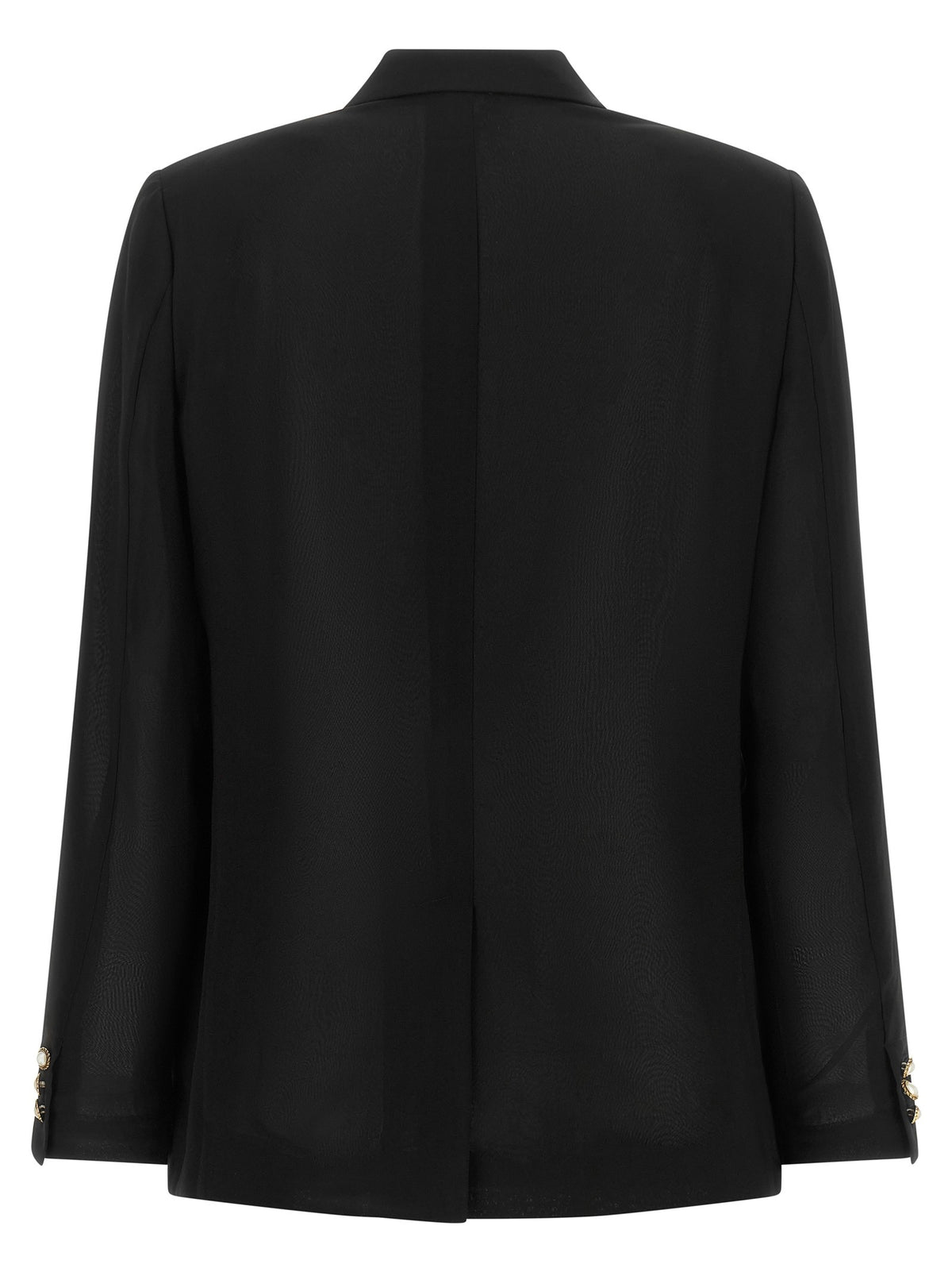 Comme Des Garçons Jewel Buttons Blazer Black