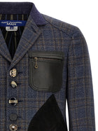 Junya Watanabe Jewel Buttons Blazer Blue