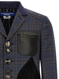 Junya Watanabe Jewel Buttons Blazer Blue